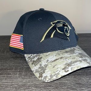 Carolina Panthers salute to service hat